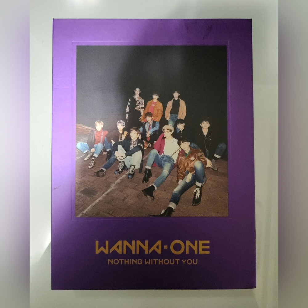 Wanna One Nothing Without You Kpop Album (with photocards - Park Jihoon)
